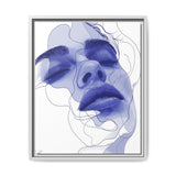 Japandi-Inspired Minimalist One-Line Portrait - Fine Art Print