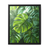 Monstera Dreams: Ethereal Leaves Art Print on Museum Grade Paper