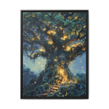Enchanted Twilight Forest Bioluminescence - Fine Art Print