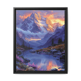 Twilight Majesty: Alpine Splendor Landscape Fine Art Print