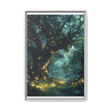Enchanted Forest Bioluminescence - Exquisite Anime Art Print