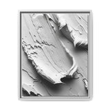 Abstract Swirls & Strokes - High-Contrast Anime Art Print