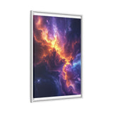 Galactic Dreamscape: Neon Nebula Art Print - Ultra HD Museum Quality