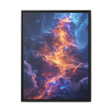 Neon Nebula: Psychedelic Space Nature Art Print - 4K Detail