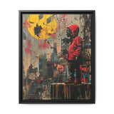 Banksy-Inspired Urban Rebellion Art Print - Museum Grade Paper