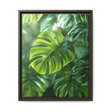 Monstera Dreams: Ethereal Leaves Art Print on Museum Grade Paper