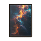 Galactic Garden: Neon Spectrum - 4K Space-Inspired Art Print