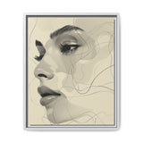 Japandi-Inspired Minimalist Line Art Print - Monochrome Elegance