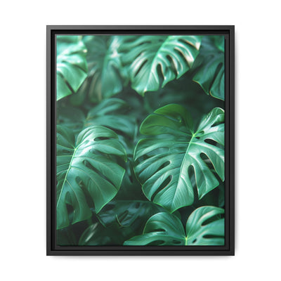 Floating Monstera Delight - Ethereal Botanical Fine Art Print