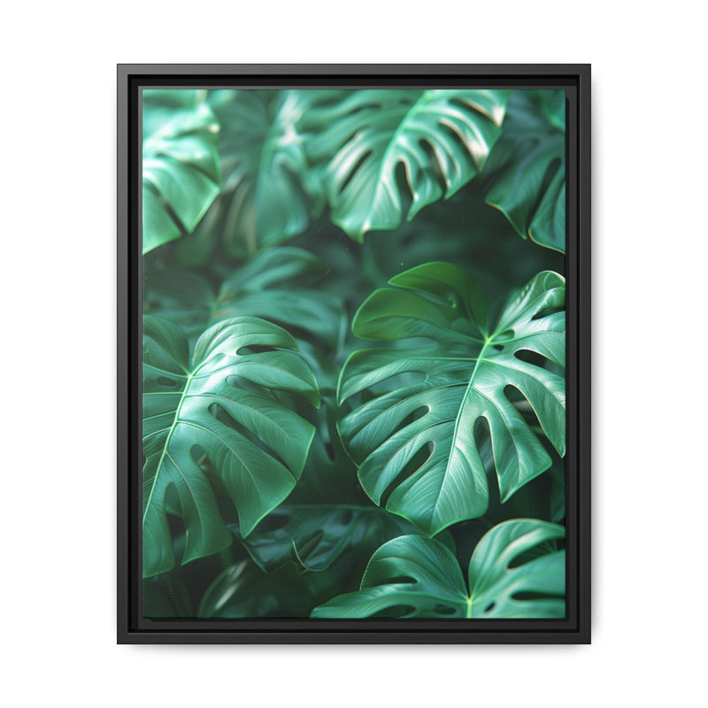 Floating Monstera Delight - Ethereal Botanical Fine Art Print