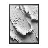 Abstract Swirls & Strokes - High-Contrast Anime Art Print