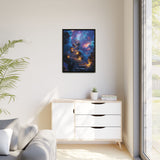Galactic Neon Dreamscape - Premium 4K Museum-Grade Print