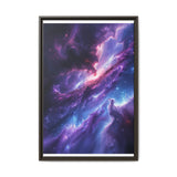 Trippy Neon Cosmos: Vibrant Space Nature Art Print