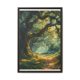 Mystical Forest Canopy: Enchanted Woodland Art Print