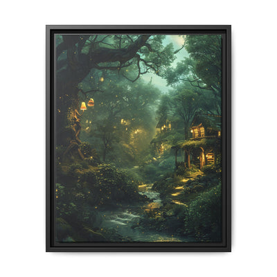 Enchanted Forest Bioluminescence - Premium Museum Grade Print