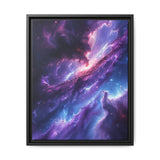 Trippy Neon Cosmos: Vibrant Space Nature Art Print