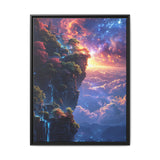 Psychedelic Cosmic Oasis – 4K Nebula Fine Art Print