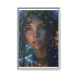 Twilight Enchantment: Bioluminescent Forest - Premium Art Print