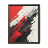 Chaos in Red and Black: Abstract Art on Museum Grade Paper