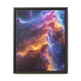 Galactic Eden - Neon Space Nature Fine Art Print, 4K