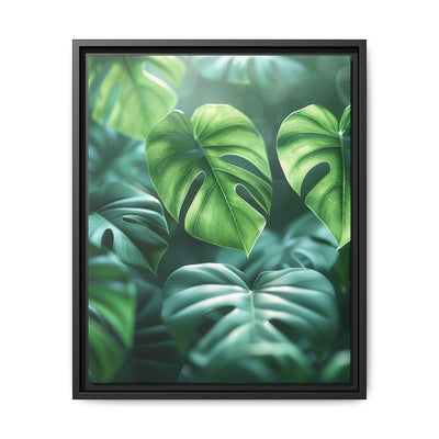 Floating Monstera Delicacy - Ethereal Anime Style Art Print