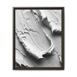 Abstract Swirls & Strokes - High-Contrast Anime Art Print