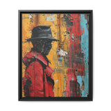 Urban Whimsy: Banksy-Inspired Graffiti Art Print on Museum Grade Paper