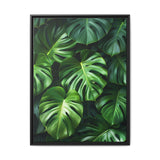 Floating Monstera Delicacy - Serene Botanical Art Print