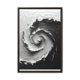 Abstract Swirls in High Contrast - Fine Art Print on Museum Paper
