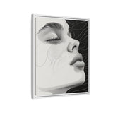 Minimalist Japandi-Inspired Continuous Line Art Portrait