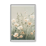 Artisan Wildflower Botanical Gouache Print - Museum Grade Canvas