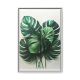 Monstera Dreams: Ethereal Floating Leaves Fine Art Print