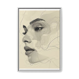 Japandi-Inspired Minimalist Line Art Print - Monochrome Elegance