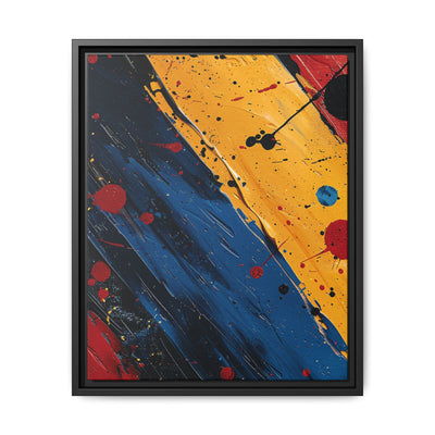Jackson Pollock-Inspired Abstract Art Splatter Premium Print