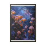 Galactic Dreams - Neon Cosmos Art Print on Museum Grade Paper