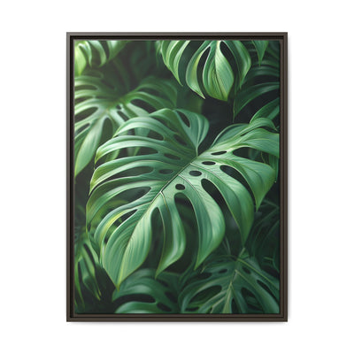 Monstera Dream - Serene Anime Nature Art on Museum Grade Paper