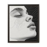 Minimalist Japandi-Inspired Continuous Line Art Portrait