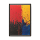 Abstract Energetic Splatter Art - Pollock-Inspired Limited Print