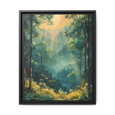 Enchanted Forest Canopy - Golden Hour Fine Art Print