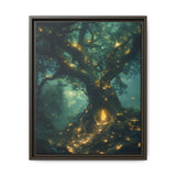 Enchanted Forest Bioluminescence - Premium Art Print