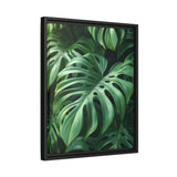 Monstera Dream - Serene Anime Nature Art on Museum Grade Paper