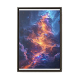 Neon Nebula: Psychedelic Space Nature Art Print - 4K Detail
