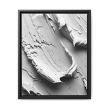 Abstract Swirls & Strokes - High-Contrast Anime Art Print