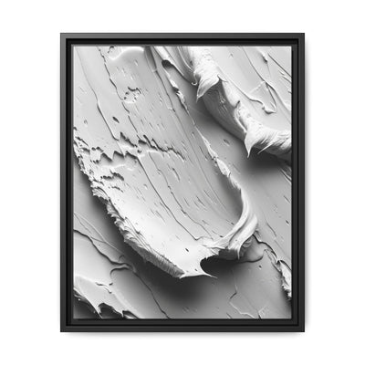 Abstract Swirls & Strokes - High-Contrast Anime Art Print