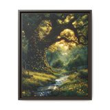 Enchanted Forest Dreamscape - Vibrant Whimsical Wall Art Print