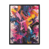 Jackson Pollock-Inspired Abstract Chaos Art Print - Museum Quality
