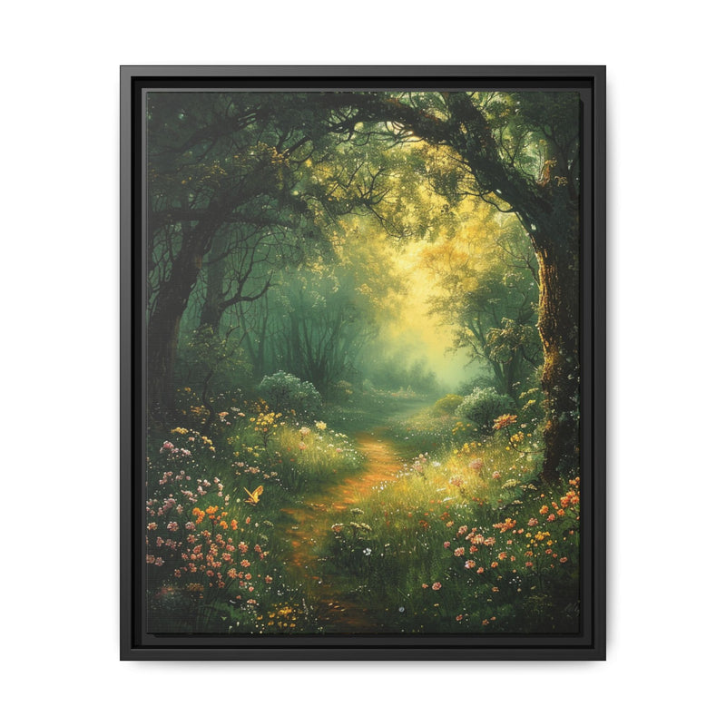 Mystic Forest Enchantment: Premium Art Print on Museum Paper