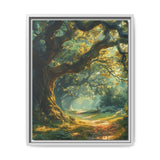 Mystical Forest Canopy: Enchanted Woodland Art Print