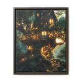 Enchanted Forest Treehouse: Magical Realm Fine Art Print