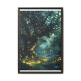 Enchanted Forest Bioluminescence - Exquisite Anime Art Print